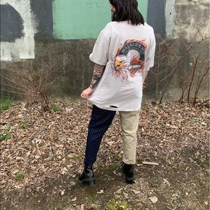 Distressed Harley Tee